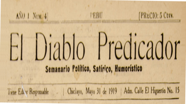 El Diablo Predicador (Chiclayo,&nbsp;1919)