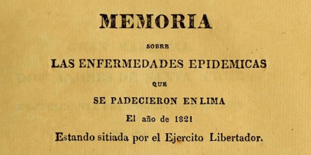 Enfermedades durante la Independencia del Perú&nbsp;(1821-1827)