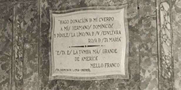 Criptas en el Perú&nbsp;(1535-1975)