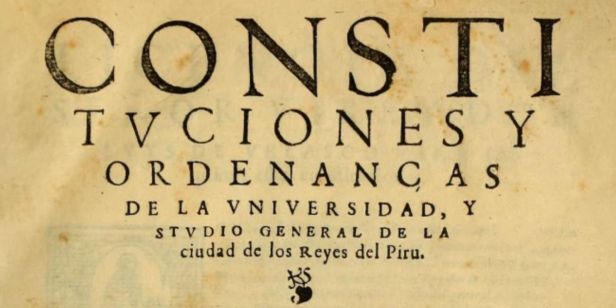 Documentos administrativos de la Universidad Nacional Mayor de San Marcos (1551-2005)
