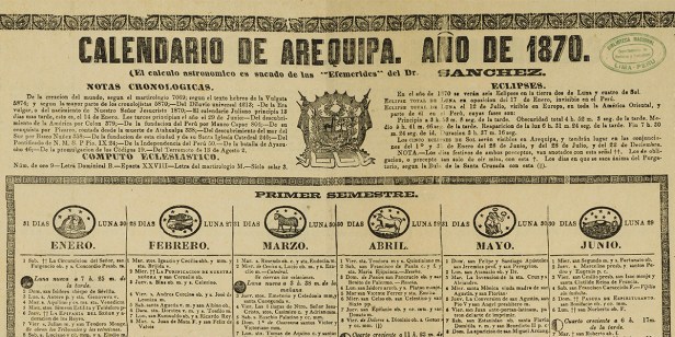 Almanaque de Arequipa (Arequipa,&nbsp;[1844-1886])